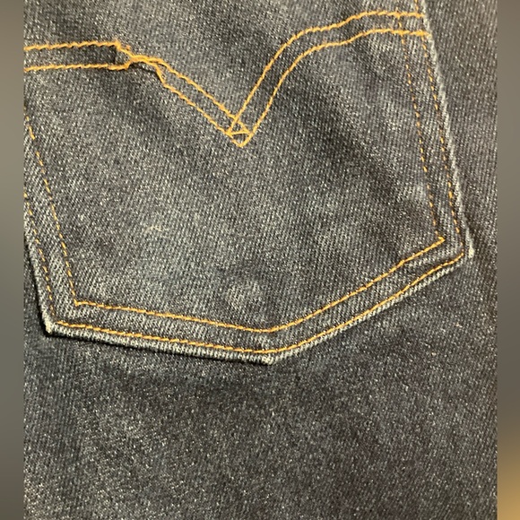 Levis 517 Classic Mens Jeans 36/32” Blue Bootcut Black Tab  Y2K 2001 - Picture 8 of 11